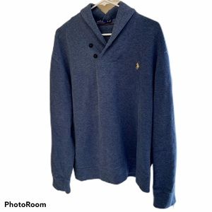 Ralph Lauren Polo Estate Button Collar Sweater XL